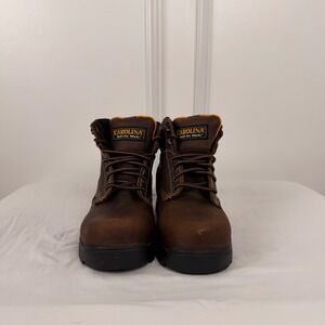 Carolina CA1626 Mens Brown Waterproof Non-Metallic Composite Toe Work Boots 6M